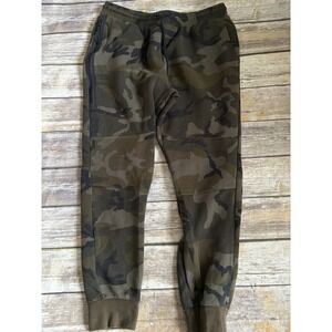 Nike Tech Fleece Green Camo Men's Joggers NSW Large Sweatpants 715238-301